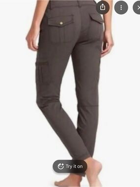 Athleta womens boulder ankle cargo pants size 10